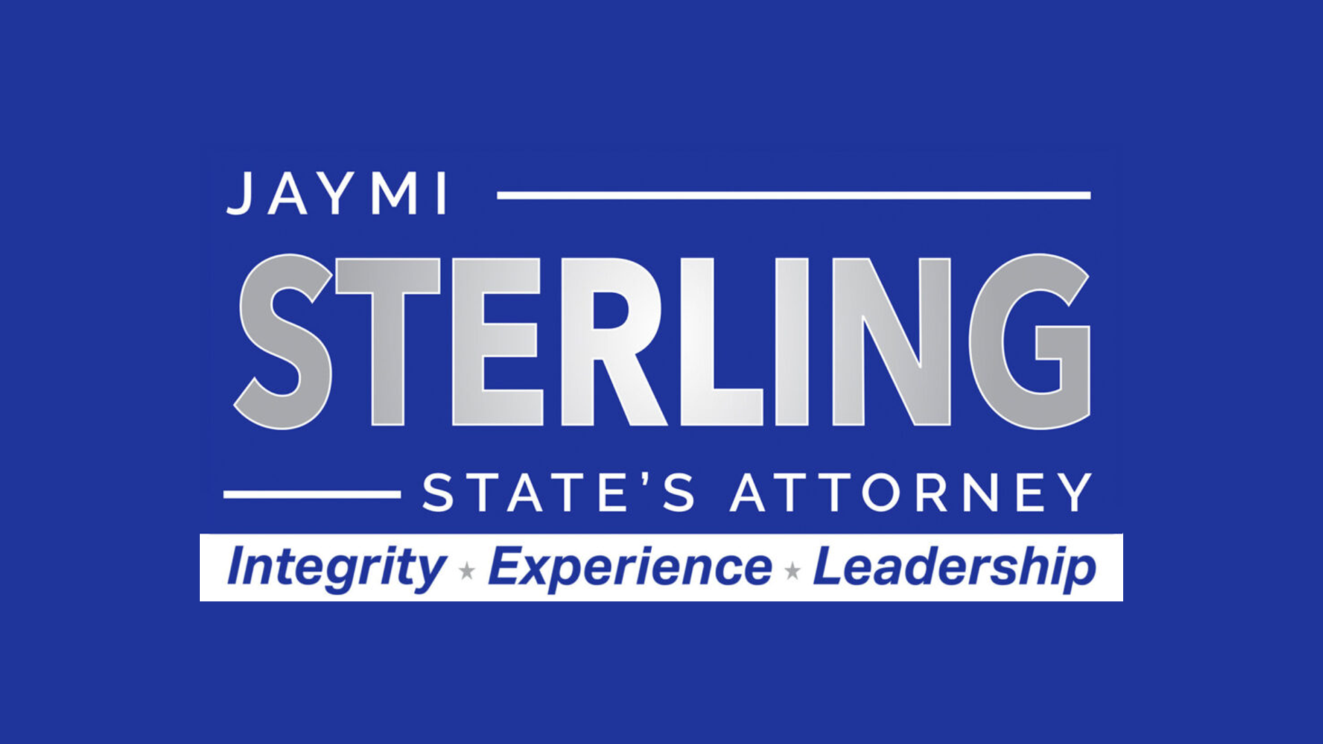 Jaymi Sterling for State's Attorney